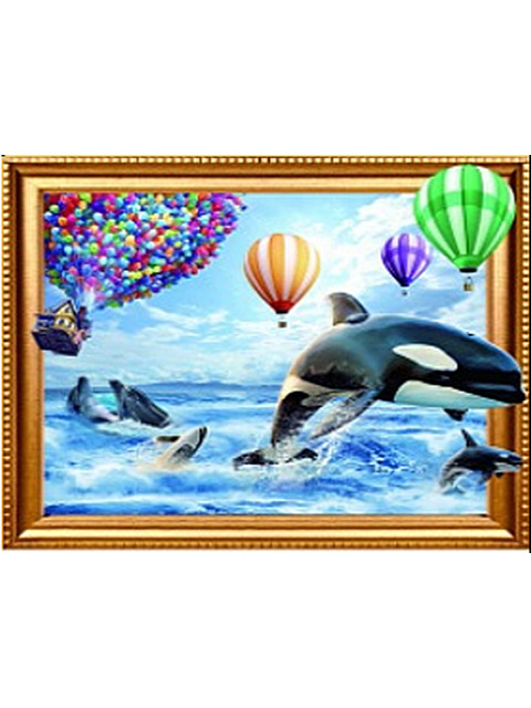 Играющие дельфины SGA 0629
