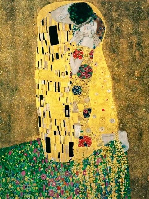 Поцелуй. Густав Климт