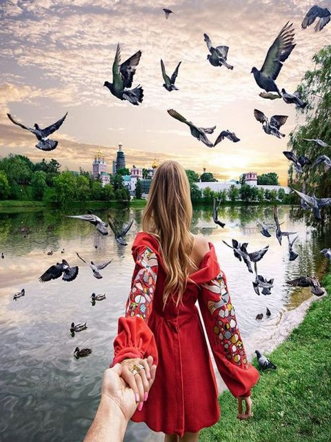 Кликните для увеличения изображения Следуй за мной. Новодевичий монастырский парк