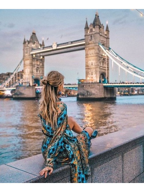 Девушка в Лондоне
