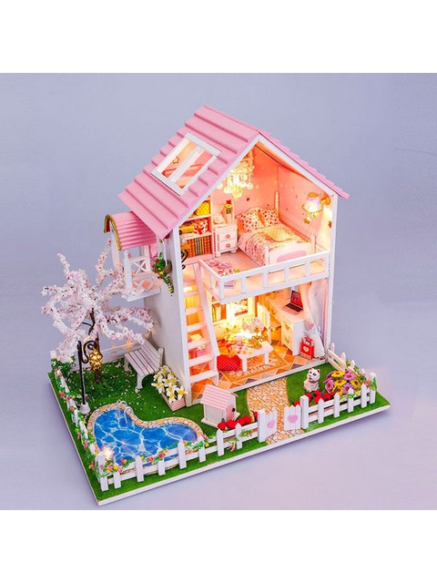 Кликните для увеличения изображения Мини-интерьерная модель DIY House Spring Romance