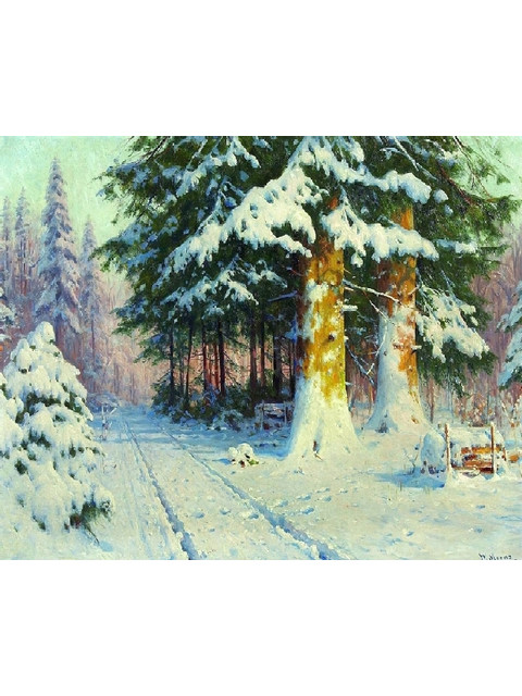 Кликните для увеличения изображения Зимний пейзаж