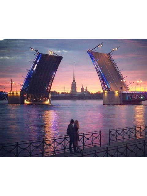 Разводной мост в Питере