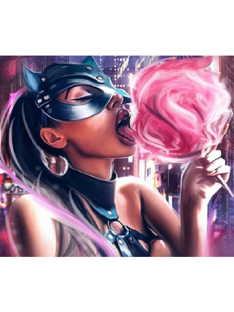 Сладкая женщина-кошка