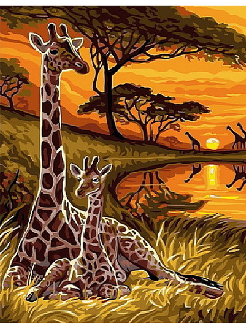 Жирафы в Африке