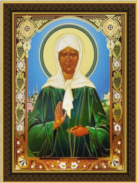 Икона Св. Блж. Матроны Московской